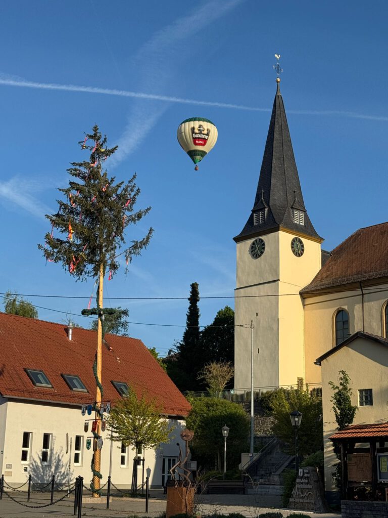 Unser Team 2 Heißluftballon Der Ballon zwischen Möckmühl und Hardheim